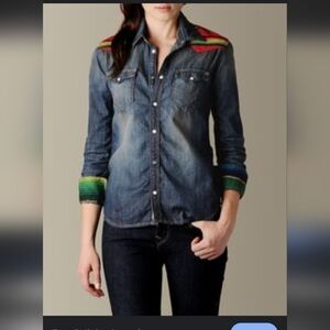 True Religion Georgia Baja Denim Shirt